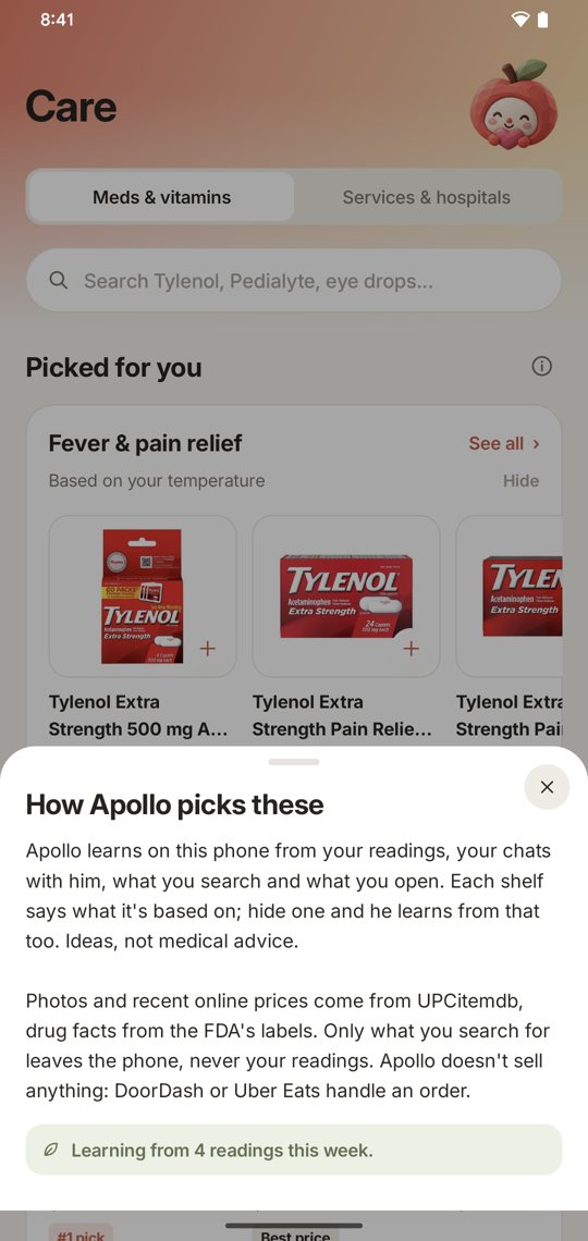 How Apollo picks these sheet
